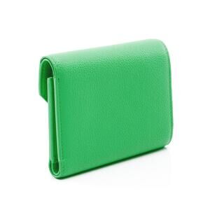 Bottega Veneta Germain green wallet trifold leather Saint